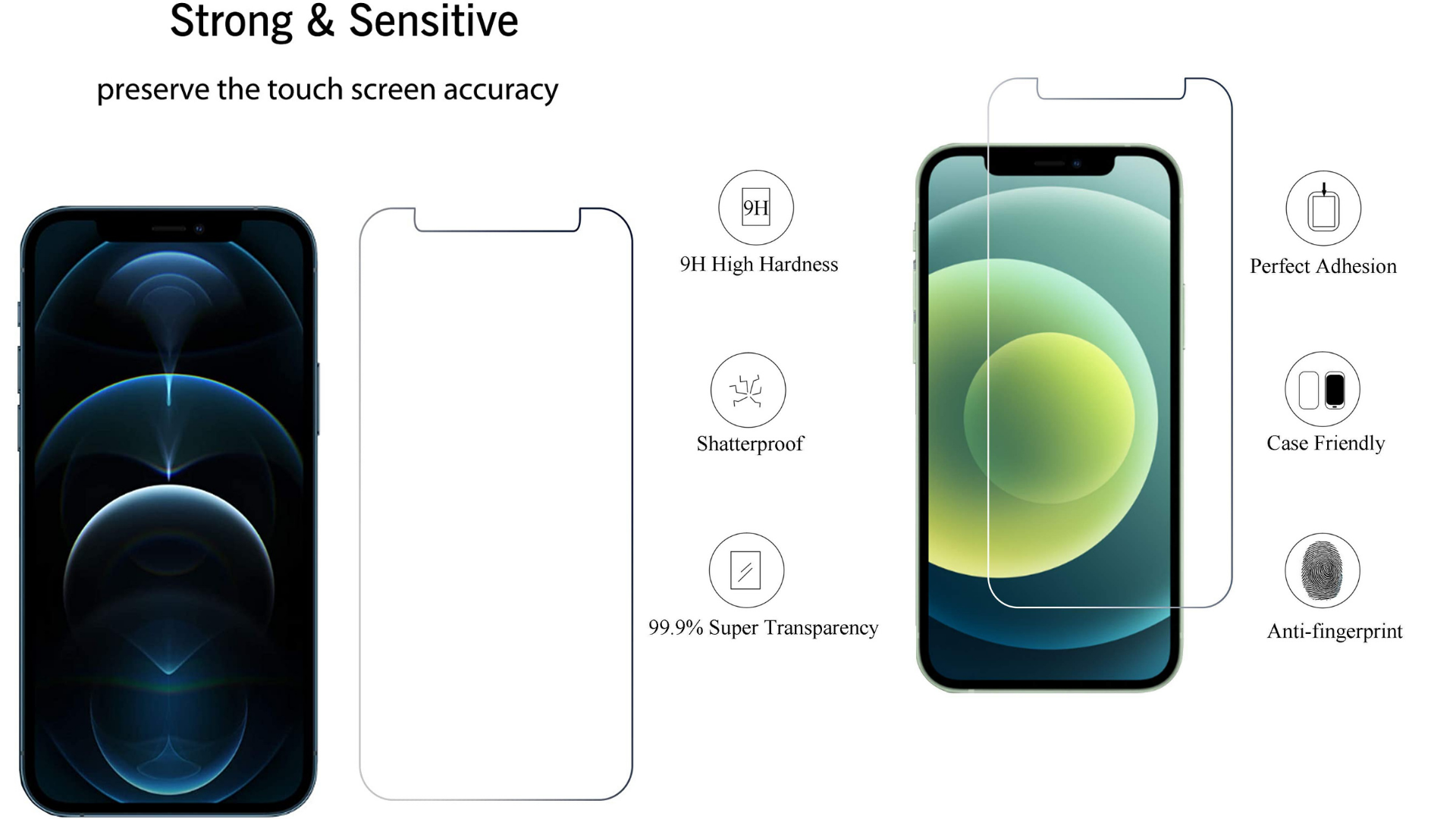 how to apply ailun glass screen protector